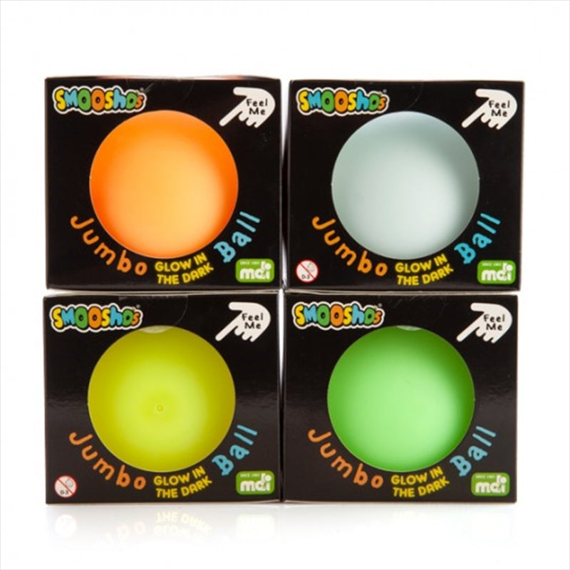 Activity Toys: Smoosho's Jumbo Glow-in-the-Dark Ball