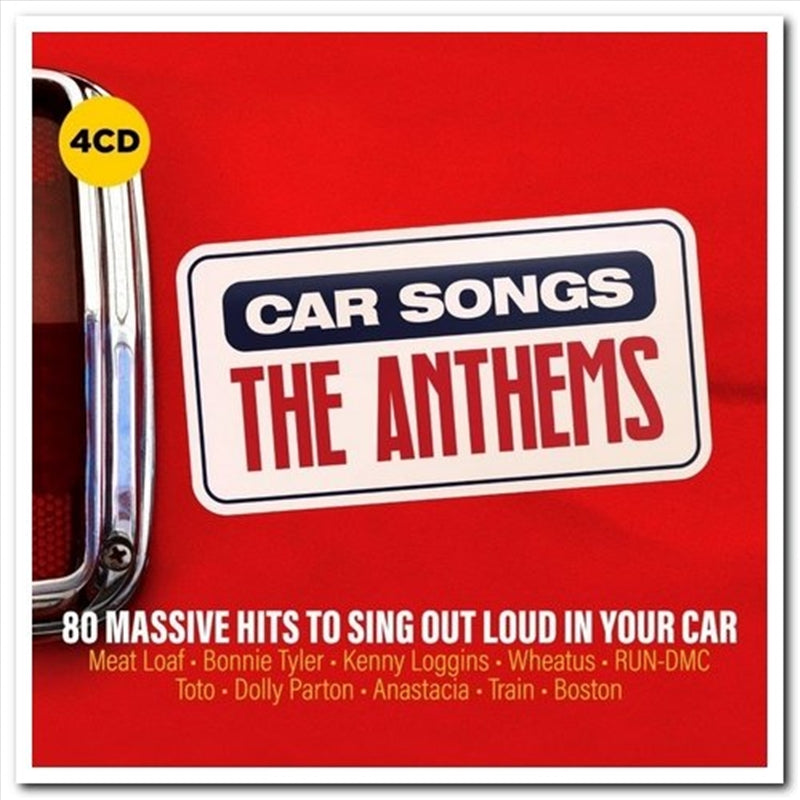 Music CDs: Car Songs: The Anthems - Various Cd Album