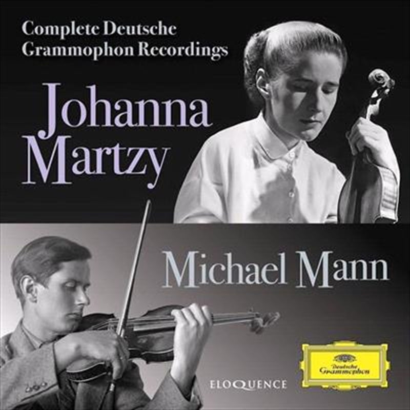 Music CDs: Complete Deutsche Grammophon R - Martzy, Johanna: Mann, Michael Cd Album