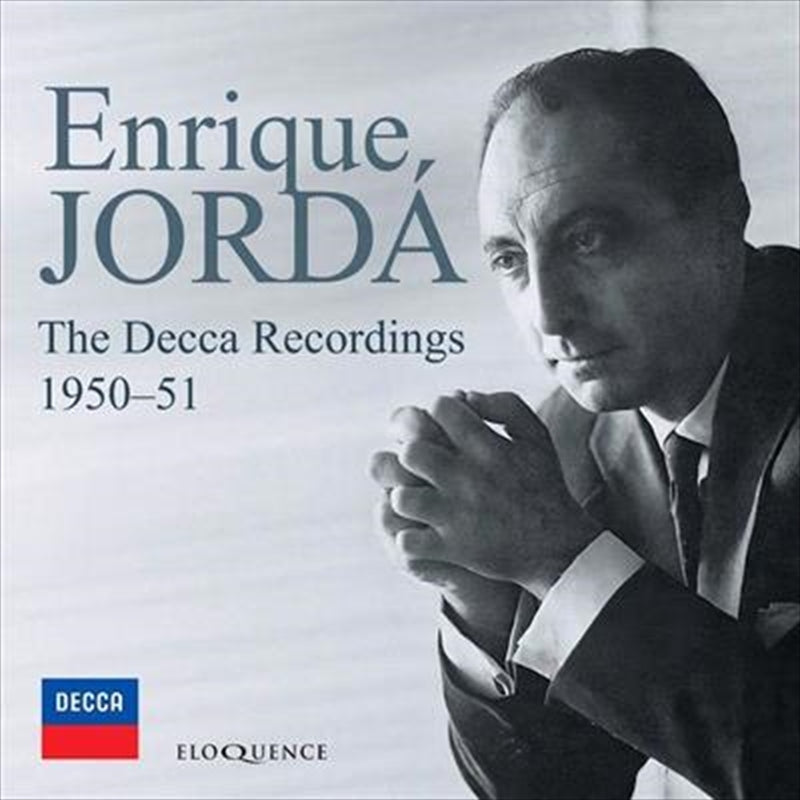 Music CDs: Decca Recordings 1950-51 - Jorda, Enrique Cd Album