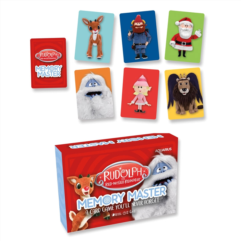 Video Games: Memory Master Card Game - Rudolph The Red Nosed Reindeer  Edition