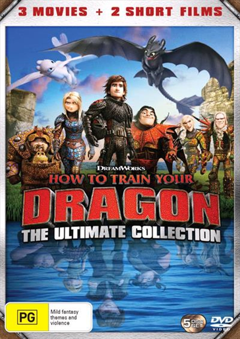 Animated DVDs & Blu-rays: How To Train Your Dragon / How To Train Your Dragon 2 / Hidden World / Night Fury / Homecoming | Ult DVD