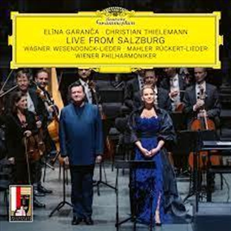 Music CDs: Wagner: Wesendonck/Mahler - Garanca, Elina: Wiener Philharmonik Cd Album