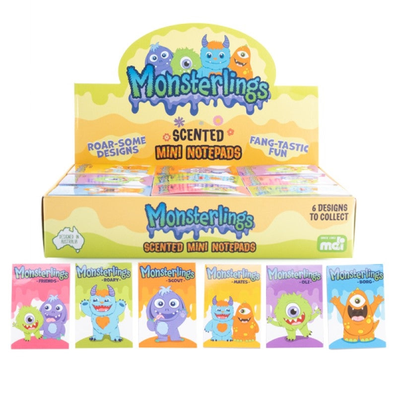 Pretend Play: Monsterlings Mini Notebook (CHOSEN AT RANDOM)