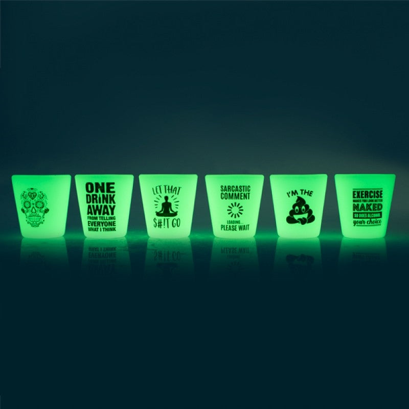 Activity Toys: Glow-in-the-Dark Shot Glass (SENT AT RANDOM)