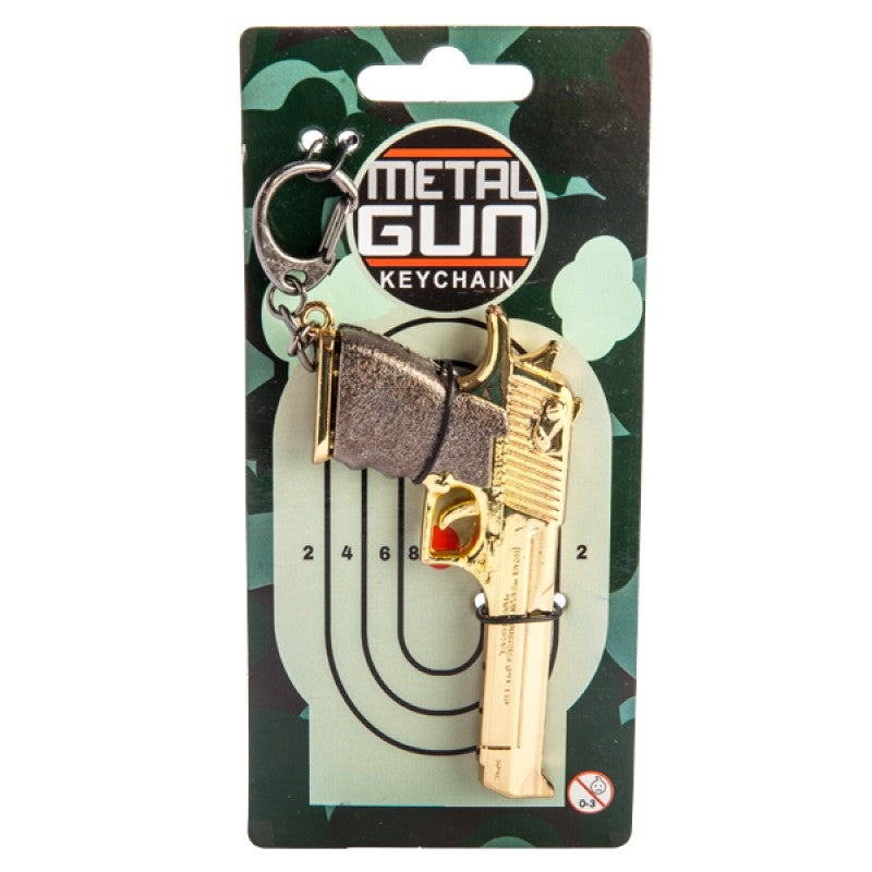 Building Materials: Metal Gun Keychain