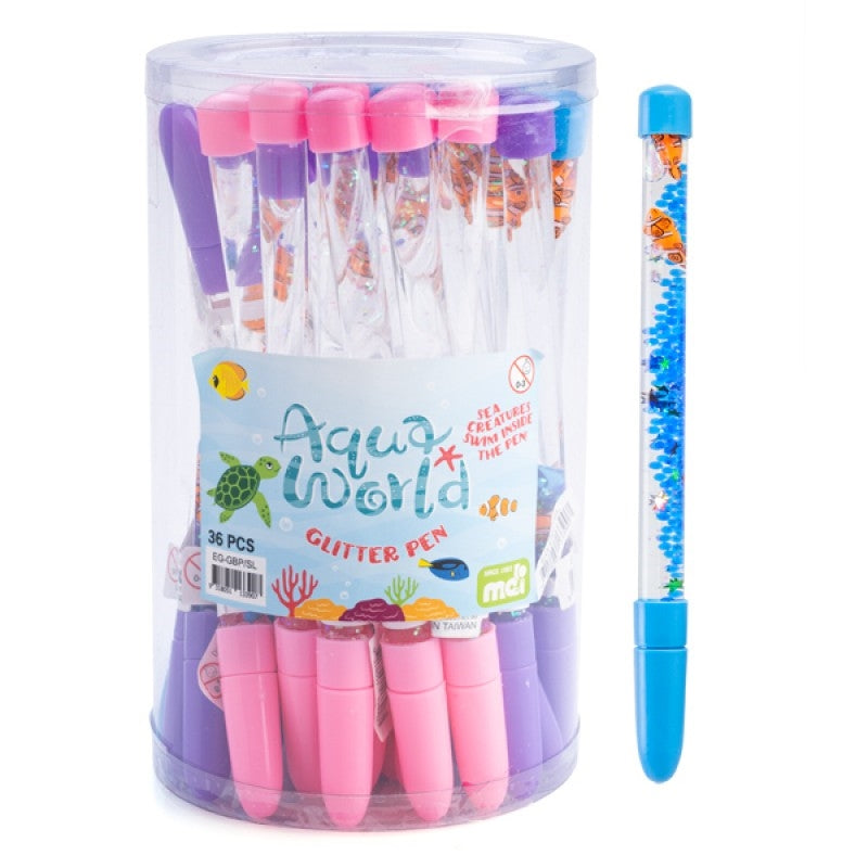 Pens & Pencils: Sea Animals Glitter Pen (SENT AT RANDOM)
