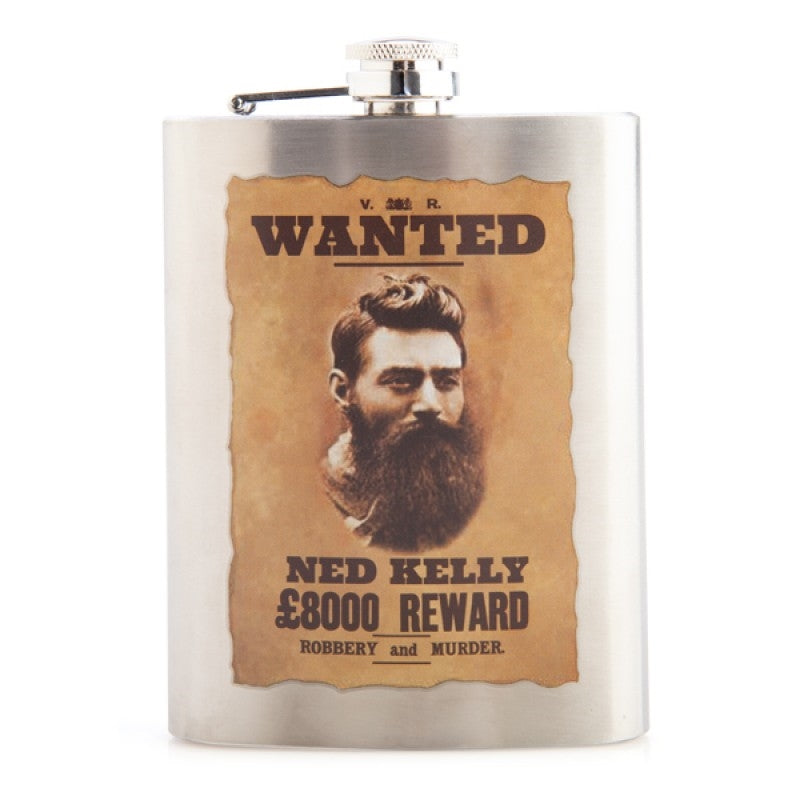 Bath Additives: Ned Kelly Metal Flask