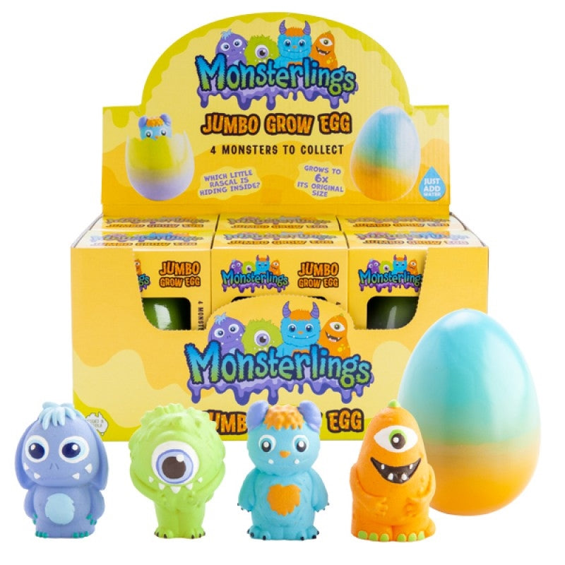 Novelty Gifts: Monsterlings Jumbo Grow Egg (SENT AT RANDOM)