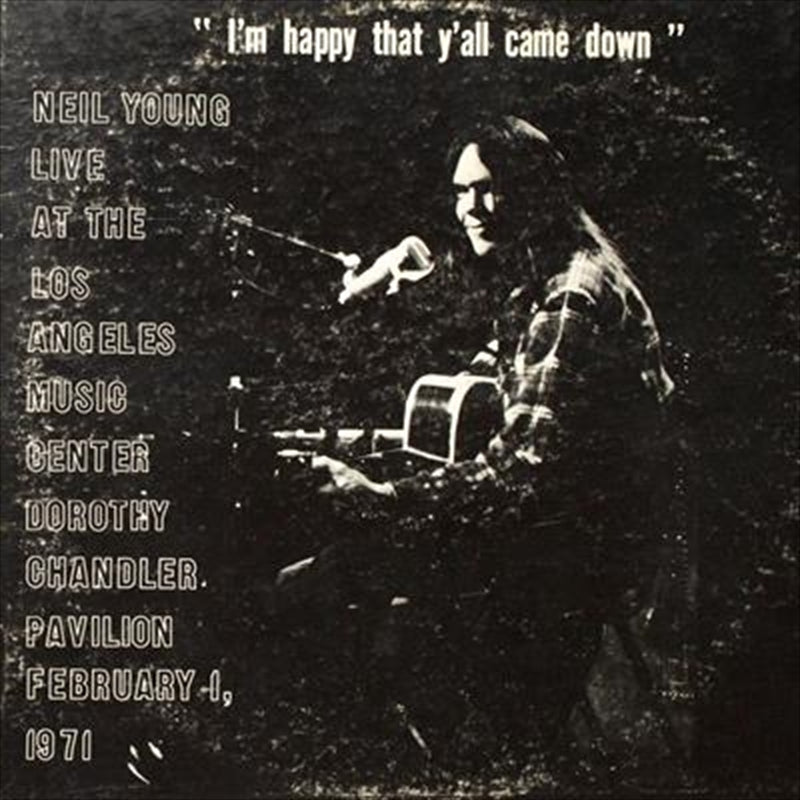 Music CDs: Dorothy Chandler Pavilion 1971 - Young, Neil Cd Album