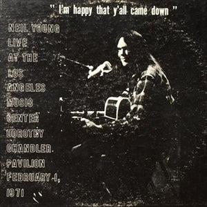 Dorothy Chandler Pavilion 1971 - Young, Neil Cd Album