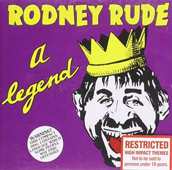 A Legend - Rude, Rodney Cd Album
