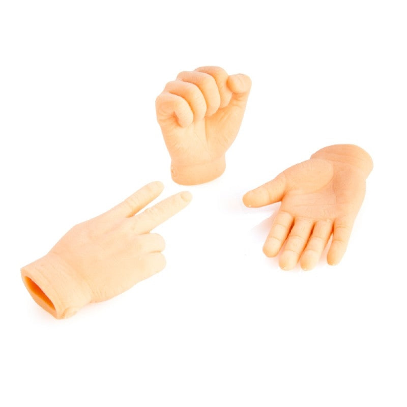 Dolls, Playsets & Toy Figures: Tiny Finger Hands Finger Puppets (SENT AT RANDOM)