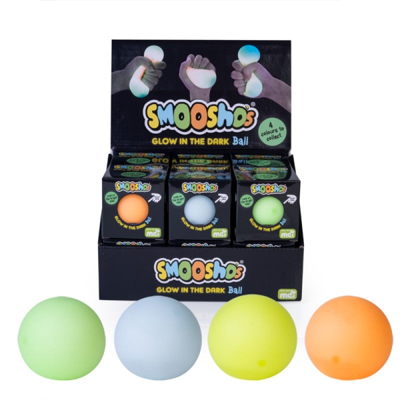 Activity Toys: Glow In The Dark Smooshos Ball (SENT AT RANDOM)