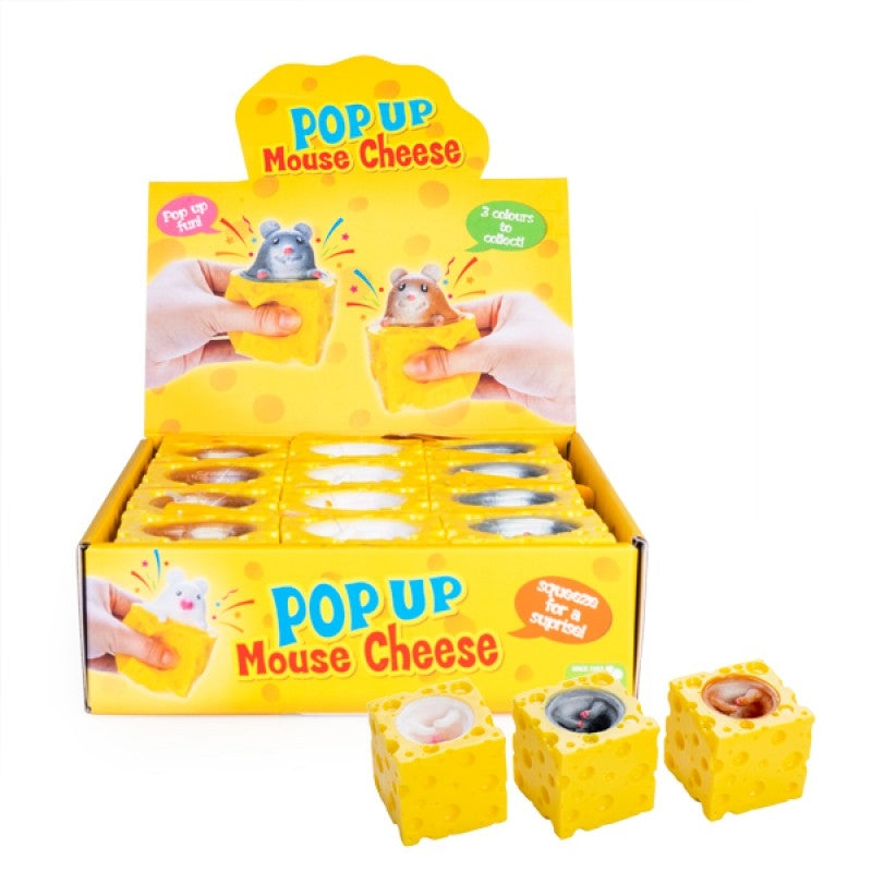 Activity Toys: Pop Up Mouse Cheese (SENT AT RANDOM)