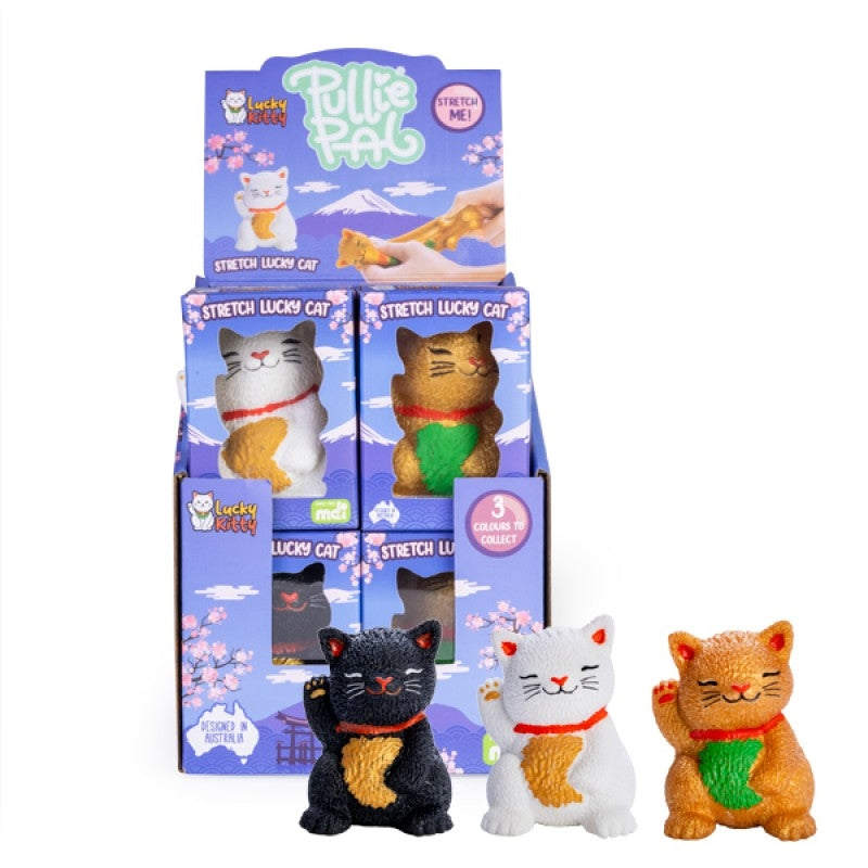 Cat Toys: Stretch Lucky Cat (SENT AT RANDOM)