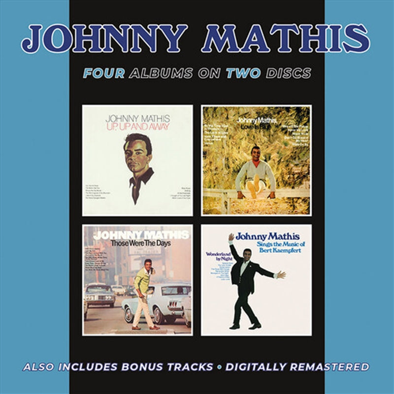 Music CDs: Up Up And Away / Love Is Blue - Mathis, Johnny Cd Album