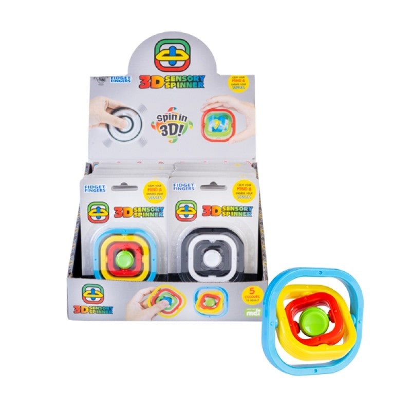 Automotive Decor: 3D Sensory Spinner