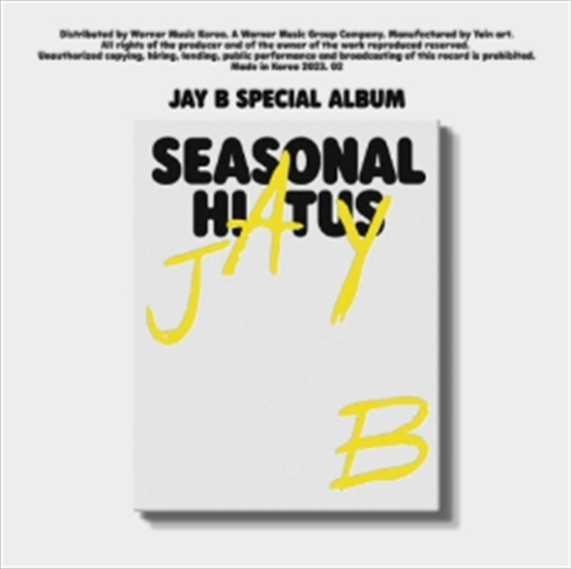 Music CDs: Special Album: Seasonal Hiatus - Jay B Cd Album