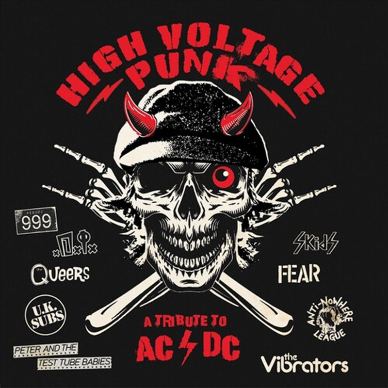 Music CDs: High Voltage Punk: A Tribute T - Various Cd Album