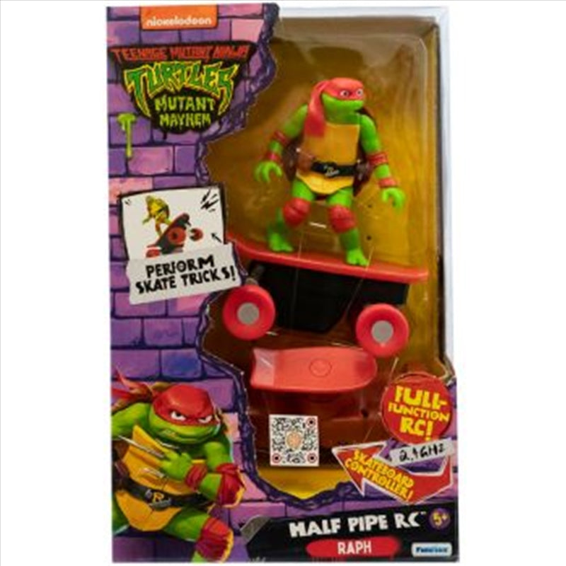 Radios: Teenage Mutant Ninja Turtles Radio Control Half Pipe Raphael