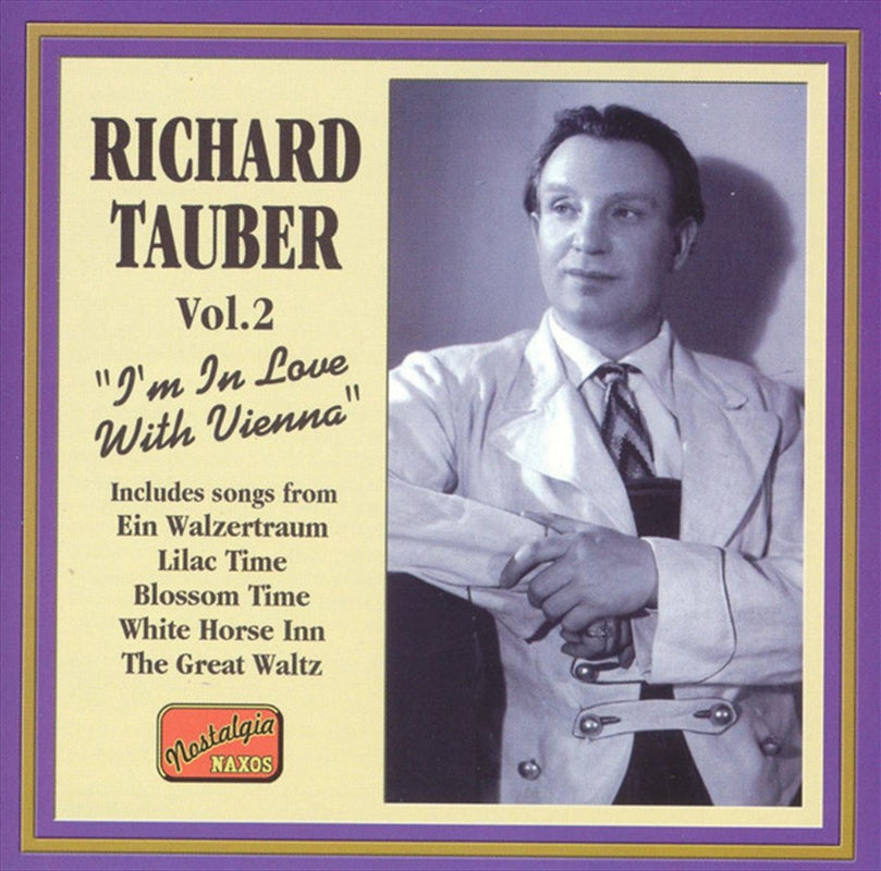 Music CDs: Richard Tauber-Favourites Vol2 - Tauber,Richard Cd Album