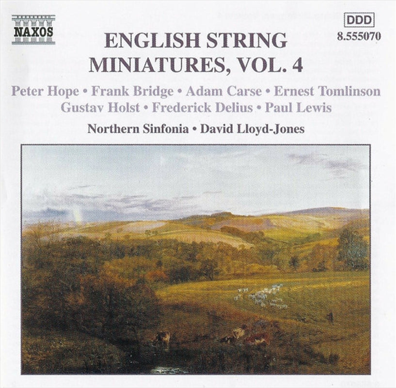 Music CDs: English String Miniatures V4 - Northern Sinfon Cd Album