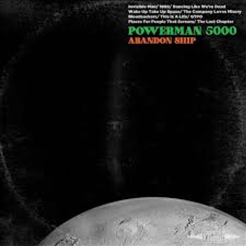 Music CDs: Abandon Ship - Powerman 5000 Cd Album