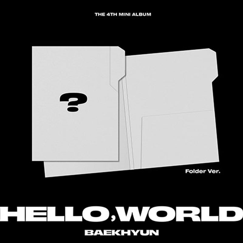 Music CDs: Hello, World Folder Ver - Baekhyun Cd Album