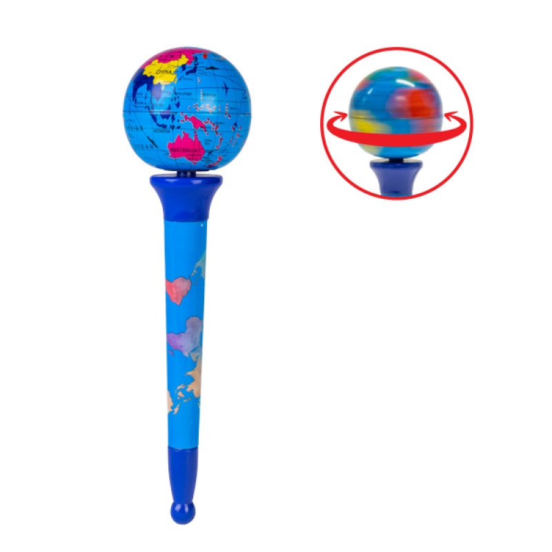 Pens & Pencils: Pen Spinning Globe