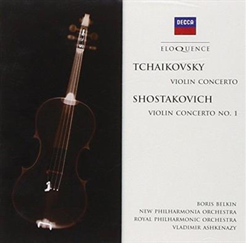 Music CDs: Violin Concertos - Belkin, Boris Cd Album