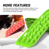 4WD Recovery Tools: X-BULL Recovery tracks kit Boards Sand Mud Trucks 6pcs strap mounting 4x4 Sand Snow Car green GEN3.0