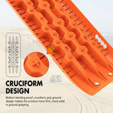 4WD Recovery Tools: X-BULL KIT1 Recovery track Board Traction Sand trucks strap mounting 4x4 Sand Snow Car