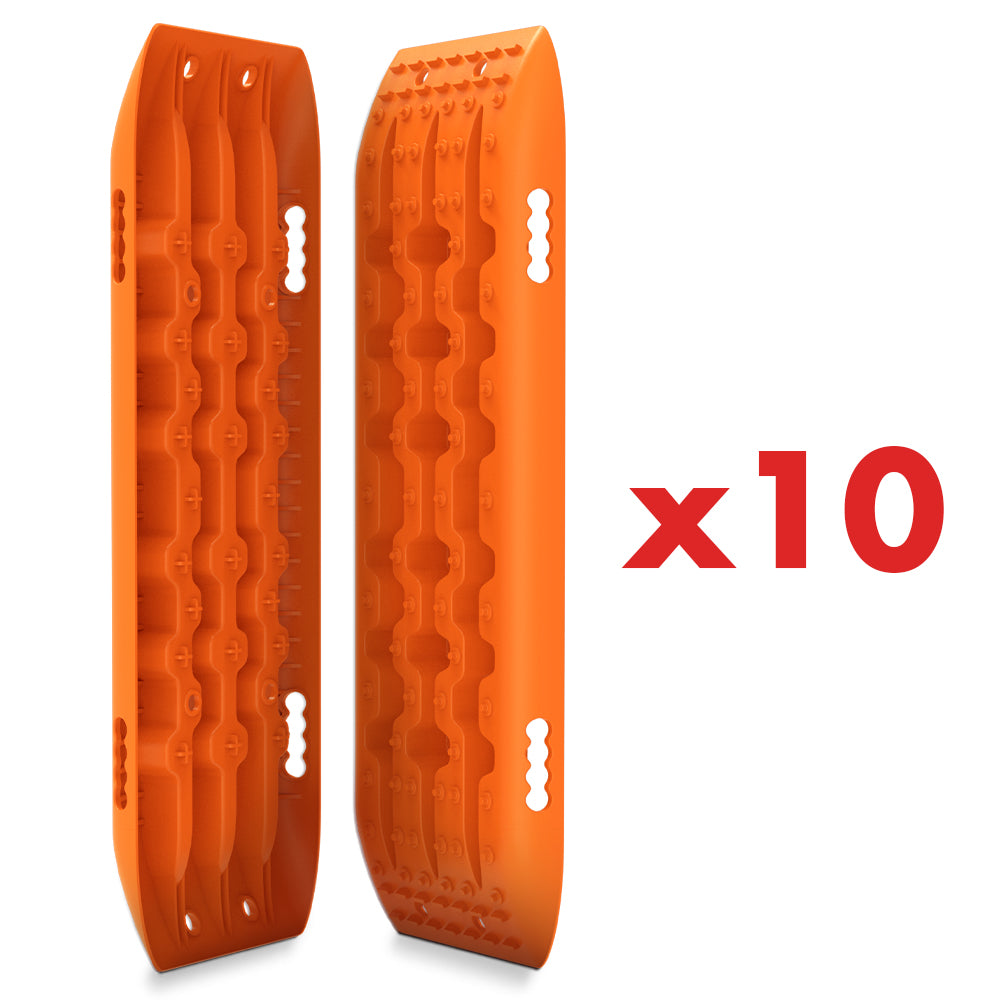4WD Recovery Tools: X-BULL 10 Pairs of Recovery tracks Boards Traction 10T Sand tracks/ Mud /Snow Gen 2.0