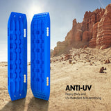 4WD Recovery Tools: X-BULL Hitch Receiver 5T Recovery Receiver With 2PCS Recovery tracks Boards Gen2.0 Blue