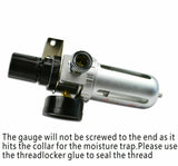 Automotive Repair & Speciality Tools: X-BULL Air Compressor Moisture Filter Water Trap Filter Regulator Mount Fitting