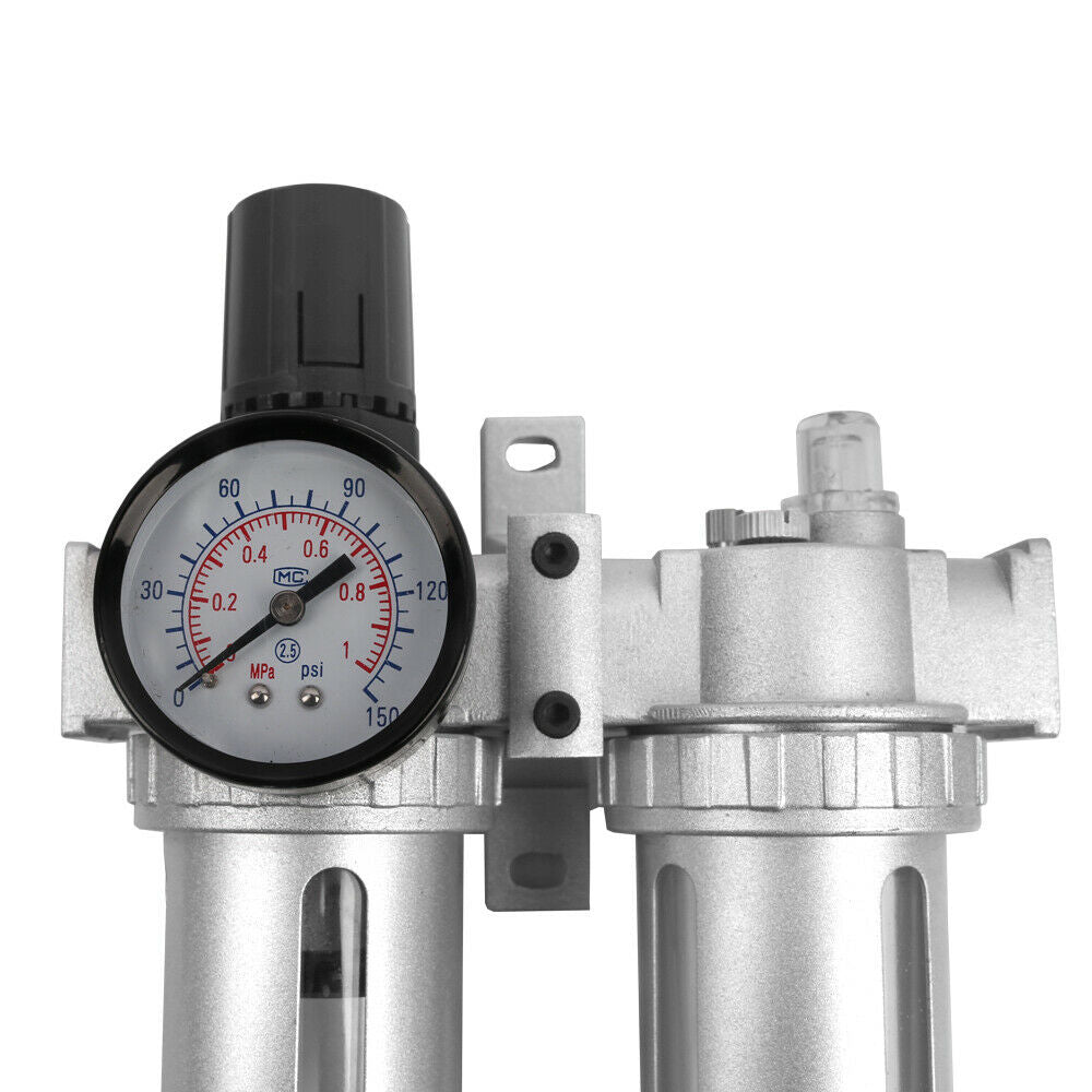 Automotive Repair & Speciality Tools: X-BULL Air Compressor Moisture Filter Water Trap Filter Regulator Mount Fitting