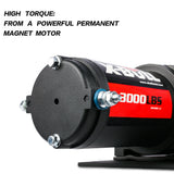 Boating Accessories: X-BULL Electric Winch 3000lbs/1360kg Wireless 12V Steel Cable ATV 4WD BOAT 4X4