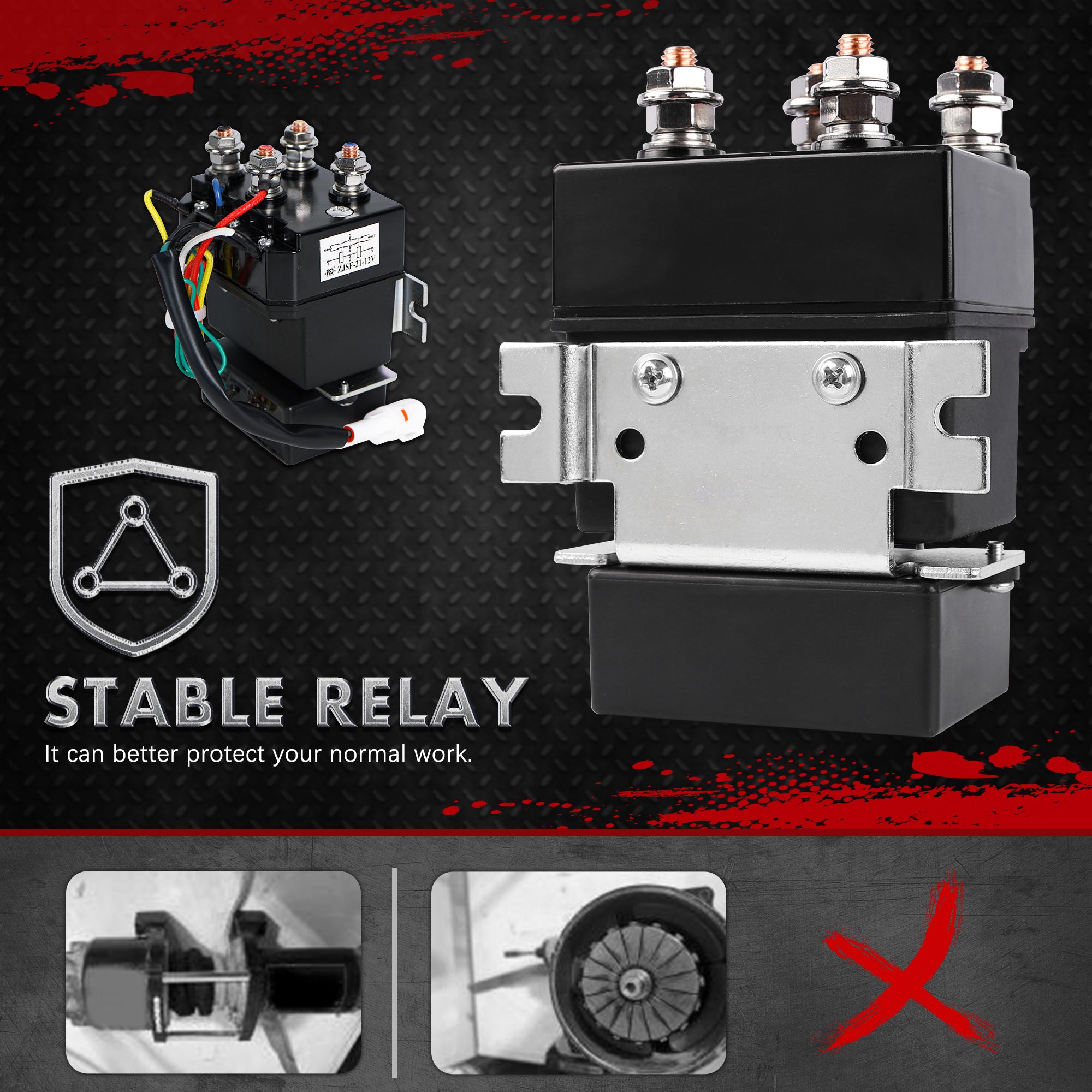 Automotive Lifts & Hoists: X-BULL Electric Winch 5000LBS 12V 15.2M Synthetic Rope Wireless ATV UTV 4WD Boat