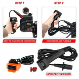 4WD Recovery Tools: X-BULL Electric Winch 6000LBS 12V BOAT Synthetic Rope Wireless Remote 4WD ATV UTV