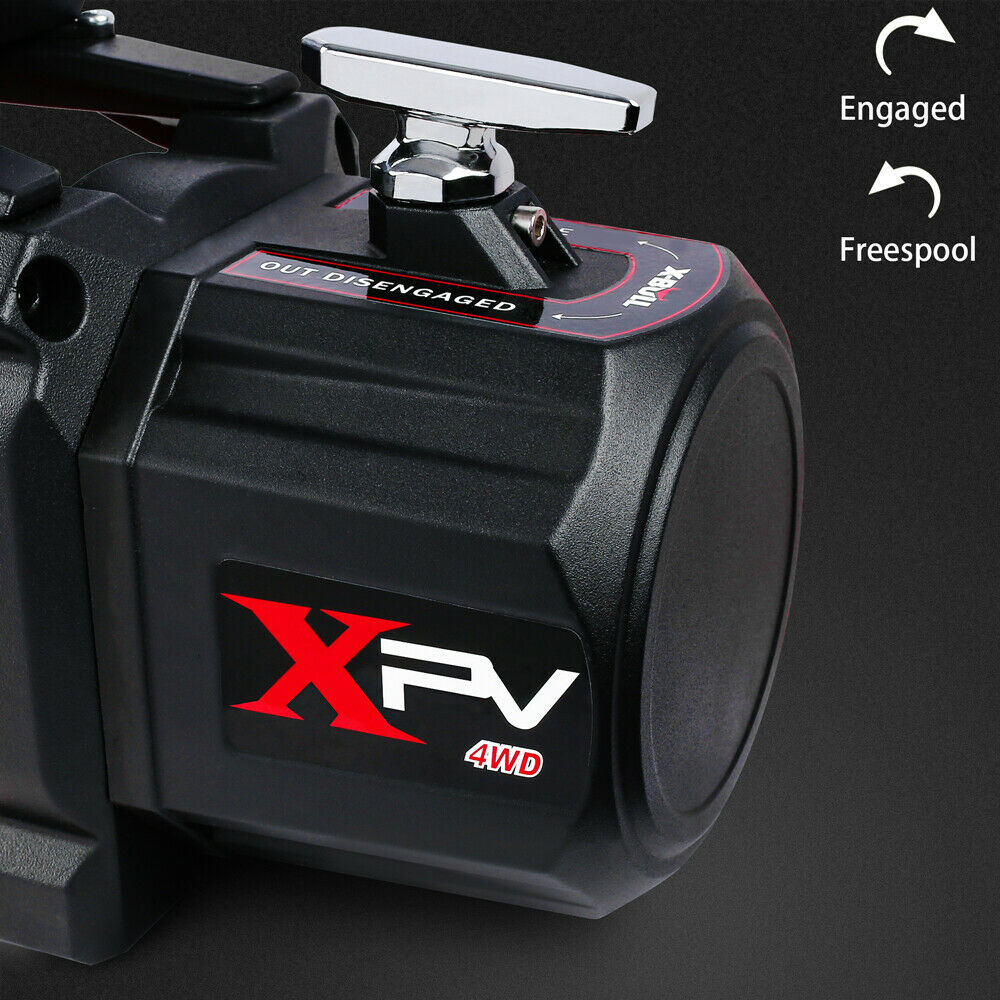 Boating Accessories: X-BULL Electric Winch 12V Synthetic Rope Wireless 14500LB Remote 4X4 4WD Boat