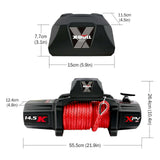 Boating Accessories: X-BULL Electric Winch 12V Synthetic Rope Wireless 14500LB Remote 4X4 4WD Boat