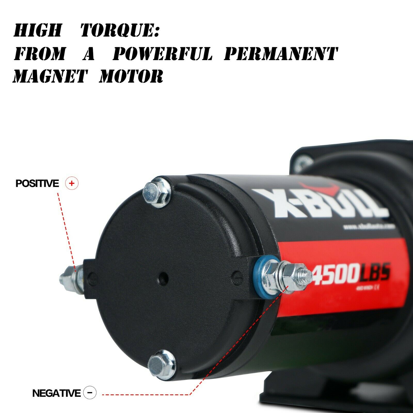 Automotive Lifts & Hoists: X-BULL Electric Winch 4500LBS/2041KG Steel Cable Wireless Remote Boat ATV 4WD