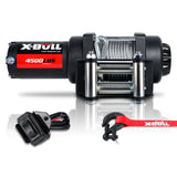 Automotive Lifts & Hoists: X-BULL Electric Winch 4500LBS/2041KG Steel Cable Wireless Remote Boat ATV 4WD