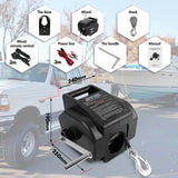 Boating Accessories: X-BULL 5000LBS Electric Boat Winch 12V Portable Detachable Marine Ship Trailer Winch