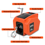 Automotive Parts: X-BULL 12V Electric Boat Winch 5000LBS Portable Wireless Remote Trailer Winch Steel Cable