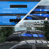 Cross Bar: X-BULL Waterproof Car Roof Top Rack Carrier ravel Cargo Luggage Cube Bag Trave 425L