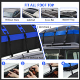 Automotive Parts: X-BULL Waterproof Car Roof Cargo Bag 595L Top Rack Carrier Luggage Storage Cube