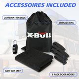 Automotive Parts: X-BULL Waterproof Car Roof Cargo Bag 595L Top Rack Carrier Luggage Storage Cube