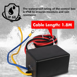 Automotive Parts: 12V Electric Winch 4500LBS Winch Steel Cable Trailer Towing Remote ATV UTV